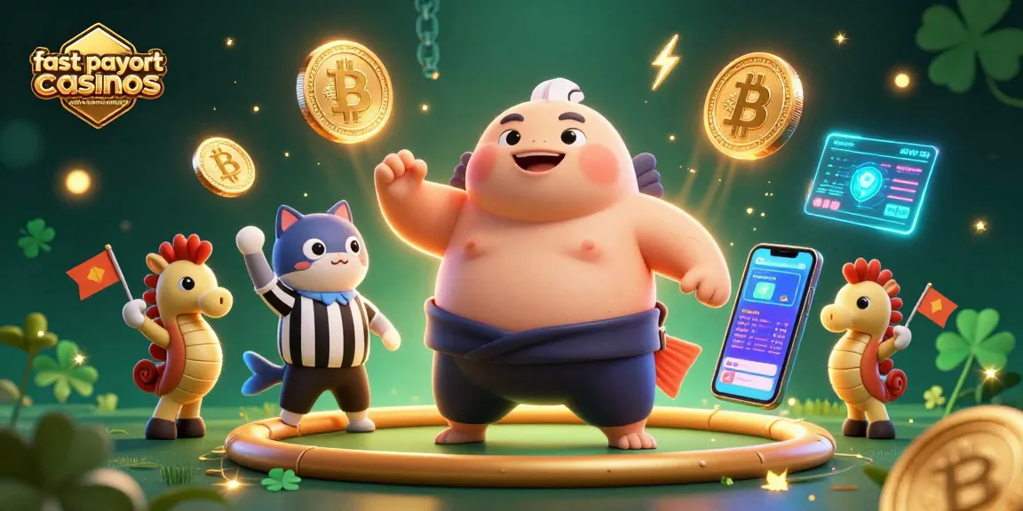 Engage with fast payout casinos online with instant withdrawals featuring vibrant underwater casino scene.